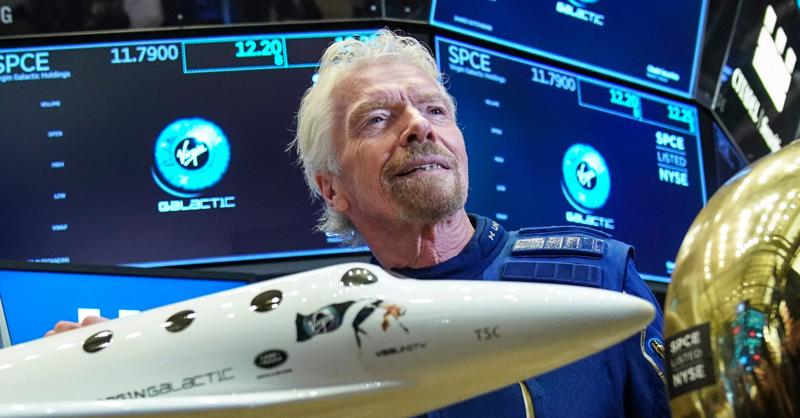 Tỷ phú Richard Branson - Ảnh: Virgin Galactic