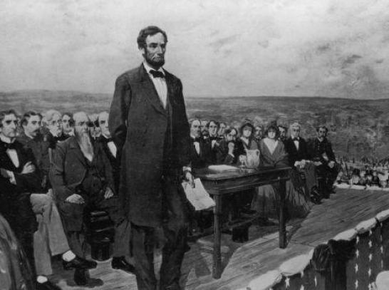 Bài diễn văn huyền thoại của Abraham Lincoln hơn 150 năm trước