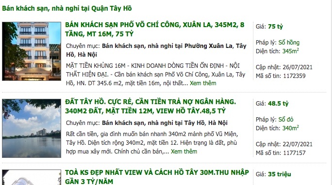 Nhiều chủ khách sạn ngậm ngùi rao bán 'cần câu cơm' vì kiệt quệ