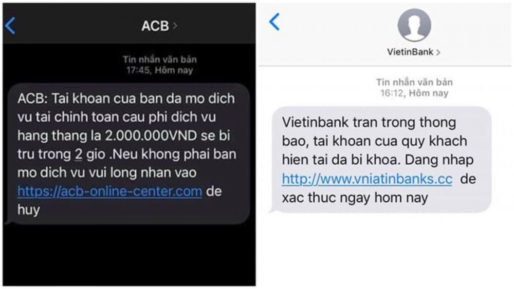 tin-nhan-lua-dao-1 Lừa đảo tài chính ngân hàng: Làm gì để không thành nạn nhân?