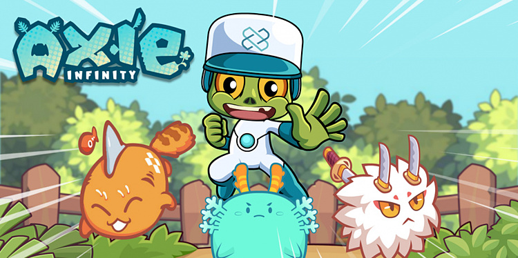 Giao diện của game Axie Infinity
