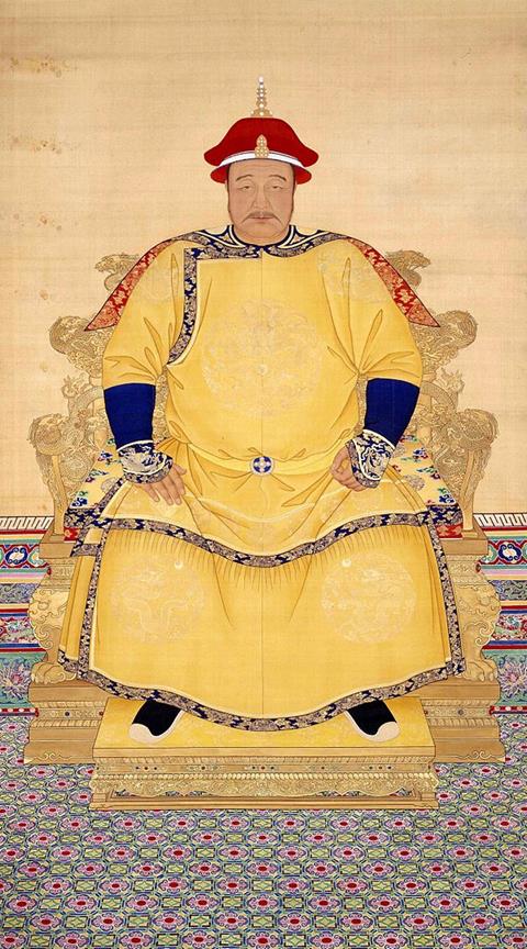 Chân dung Sùng Đức Đế Hoàng Thái Cực. Hình ảnh: Wikipedia