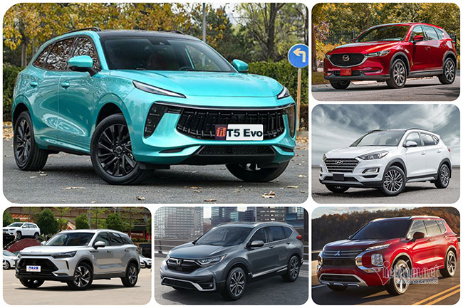 Với 800 triệu, mua xe Dongfeng T5 Evo hay Hyundai Tucson, Mazda CX-5?