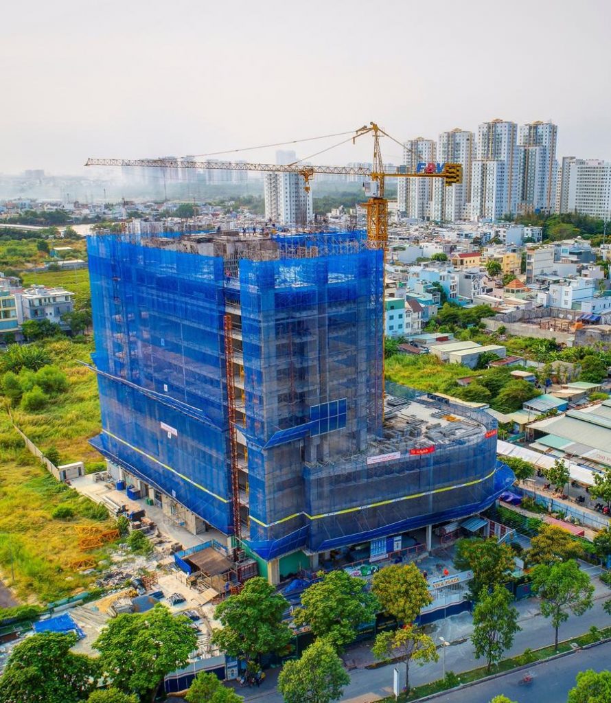 Viva Plaza đã hoàn thiện mọi thủ tục pháp lý và xây dựng đến tầng 12.