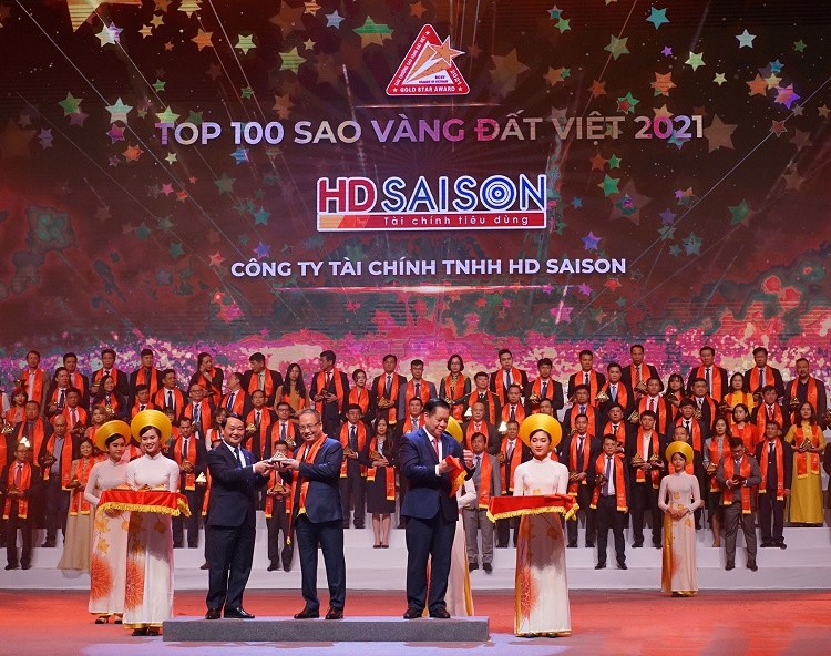 HD SAISON nhận giải thưởng Sao Vàng đất Việt