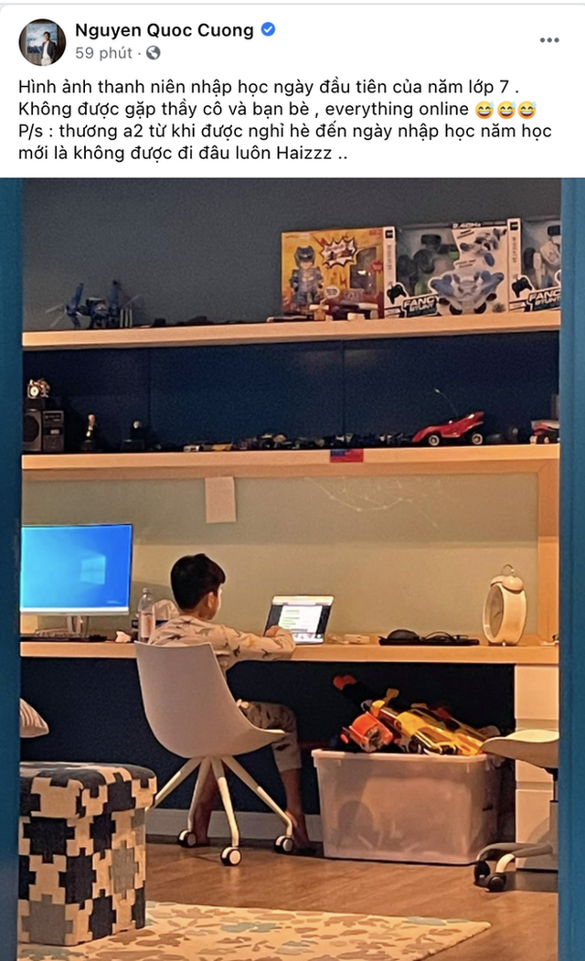 Cuộc sống nhóc tỳ Vbiz là cậu cả hào môn: Học phí gần cả tỷ đồng, ở biệt thự khủng và mối quan hệ đặc biệt với mẹ kế - cha dượng! - Ảnh 7.