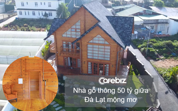 Chi 50 tỷ, trốn phố về xây biệt thự gỗ thông tựa trời Tây ngay giữa trung tâm Đà Lạt: Đẳng cấp của sự bình yên chính là đây!